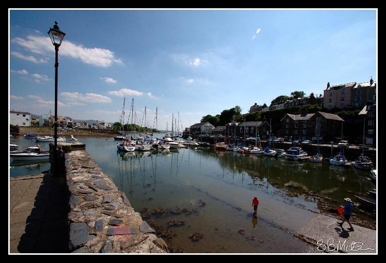 Porthmadog Harbour: Photograph by Steve Milner